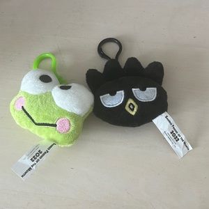 Kerroppi and Badtz Maru keychain bundle 2022. Sanrio friend of the month